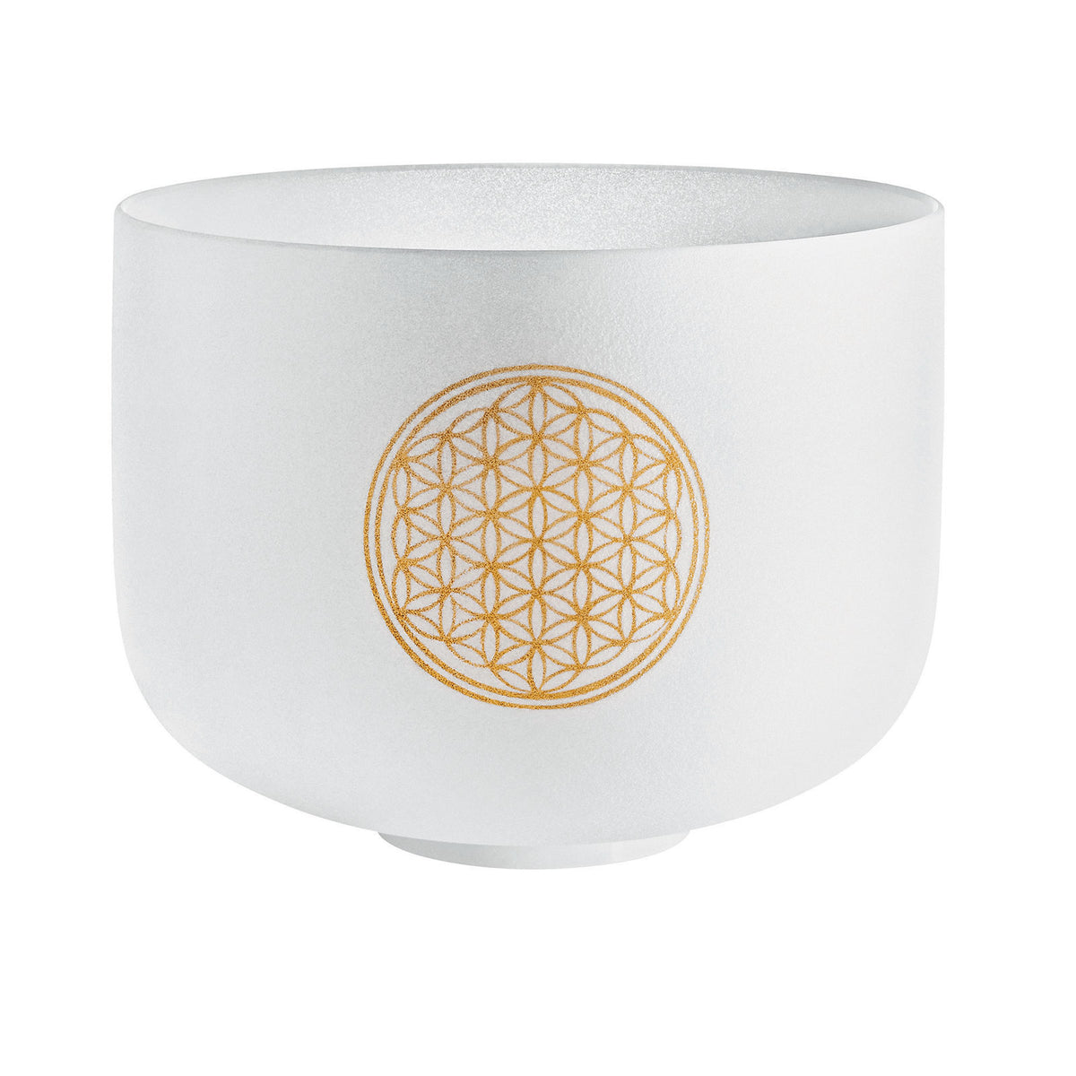 MEINL SONIC ENERGY PLANETARY TUNED CRYSTAL SINGING BOWL 10" FLOWER OF LIFE