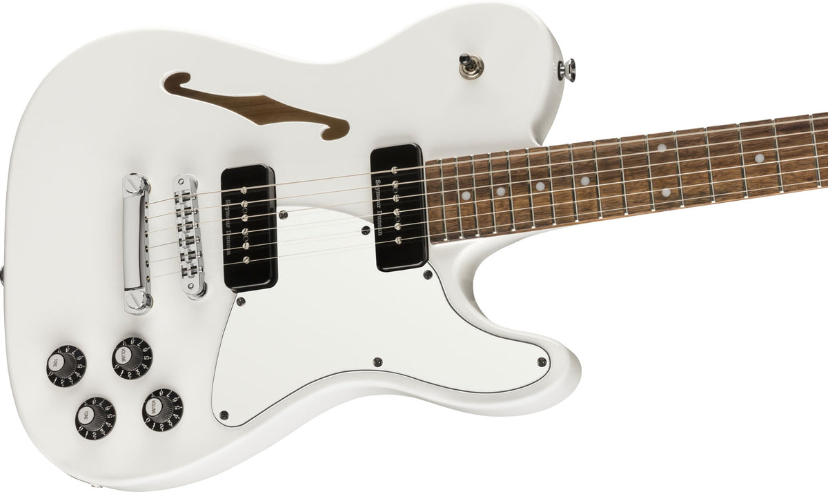 Telecaster JA-90 Thinline Signature Jim Adkins LRL Bianco