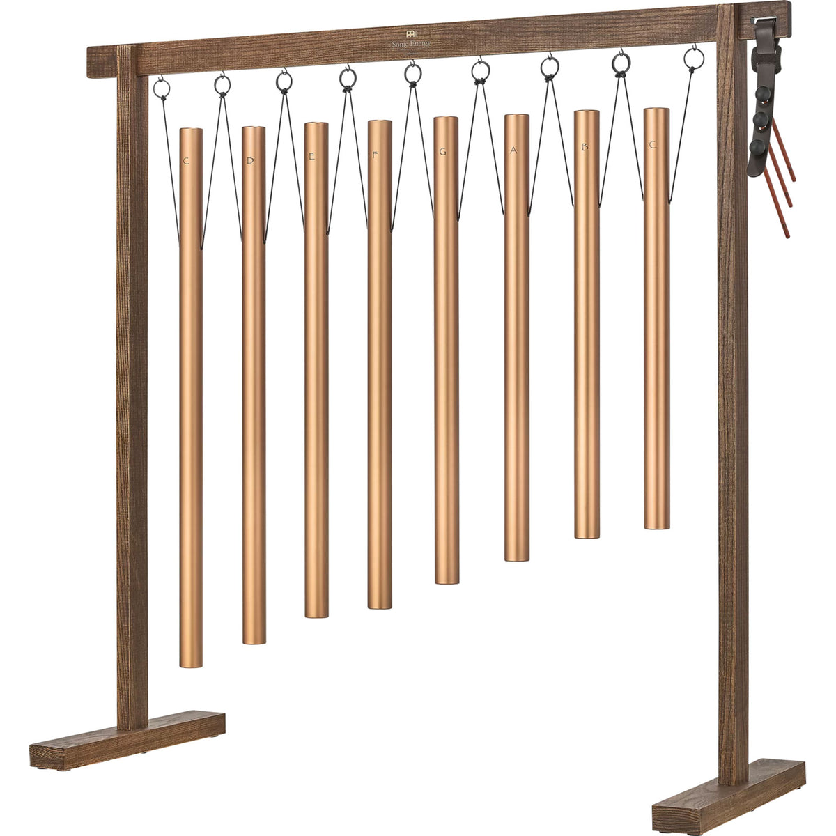 SBTSETM - Set di tubi da bagno sonoro da 8 pezzi 440 Hz Bronzo