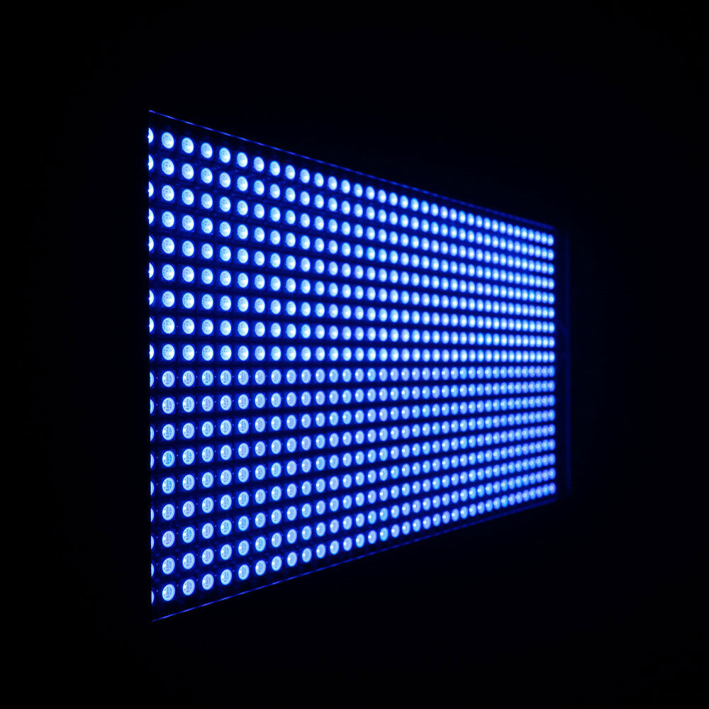 THUNDER WASH 600 RGB - PROIETTORE 3 IN 1 (STROBE BLINDER WASH) 648 LED 0.2 W RGB