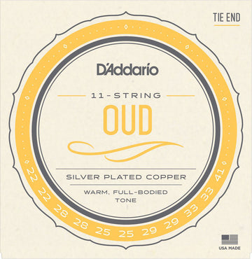 SET OF 11 STRINGS FOR OUD EJ95 D'ADDARIO