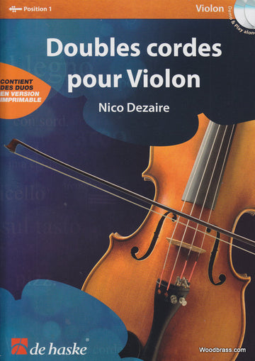 Dezaire Nico - Doppie corde per violino + CD