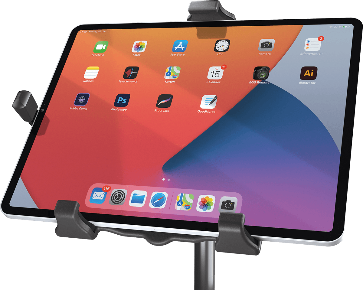 19744 Supporto per tablet a base biologica