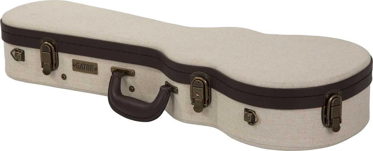 Custodia Ukulele Concerto Beige in Legno Deluxe - GW