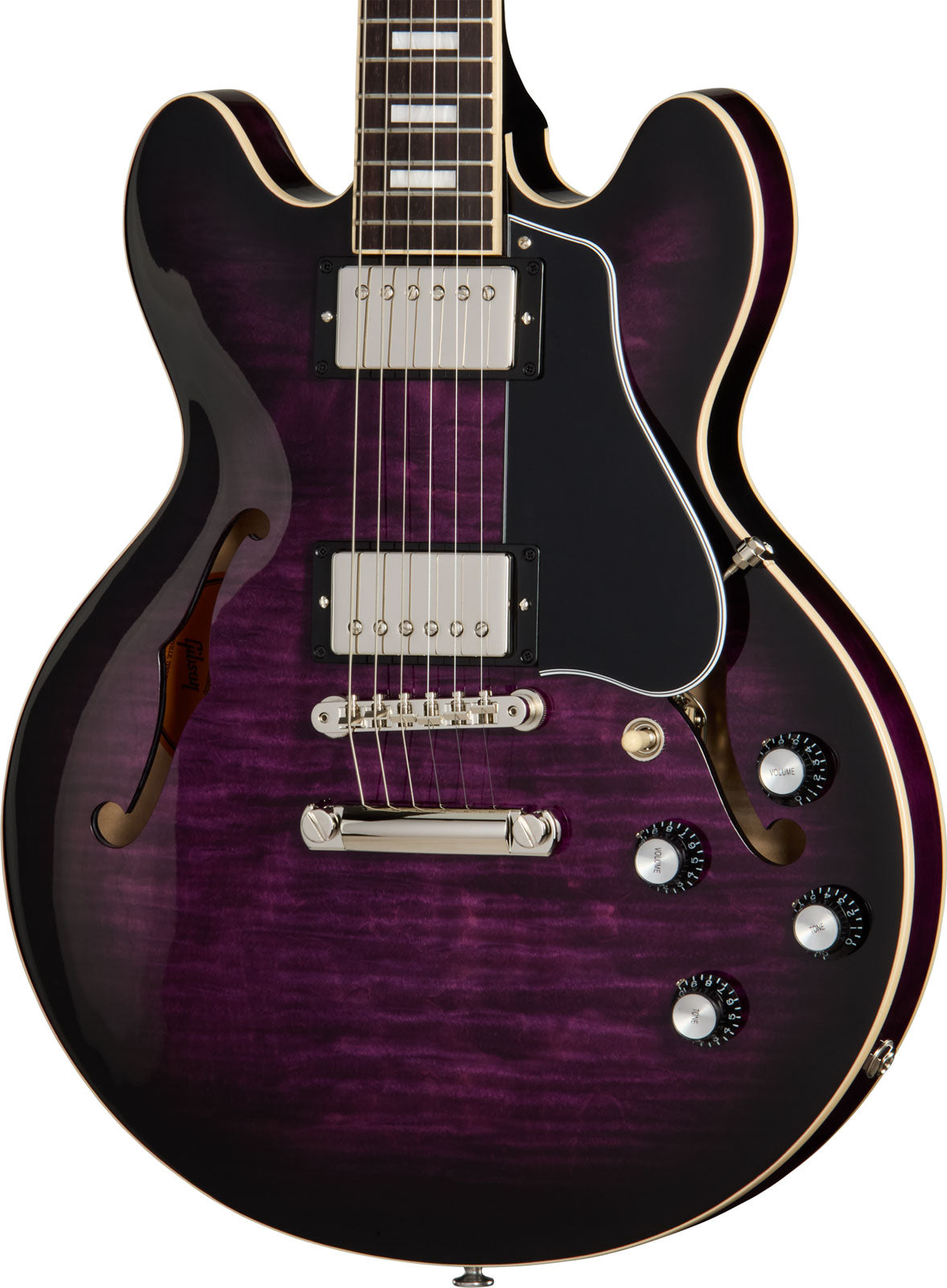 ES-339 Fiammato Dark Purple Burst Moderno