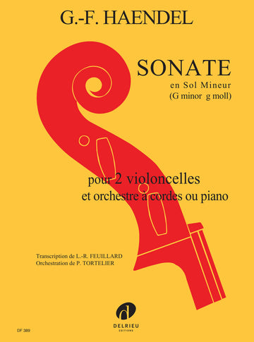 Haendel - Sonate Sol Min. - 2 Violoncelles et Piano