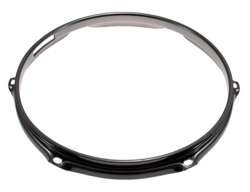H23-10-6SBK - CERCHIO 10" 6 TIRANTI CORDIERA NERO SUPER TRIPLA FLANGIA 2.3MM