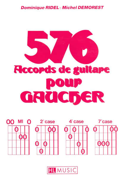 Demorest Michel - Accords Pour Gaucher (576) - Guitare