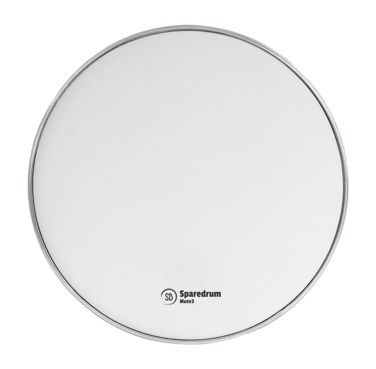 Sparedrum M3W08 - 8" MESH HEAD MUTE 3-PLY - SILENT - WHITE