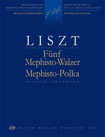 Liszt F. - Cinque valzer di Mephisto e polka di Mephisto - Piano