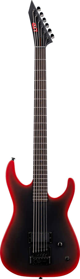 M-6 Evertune Nero metallizzato Nero Rosso Burst satinato