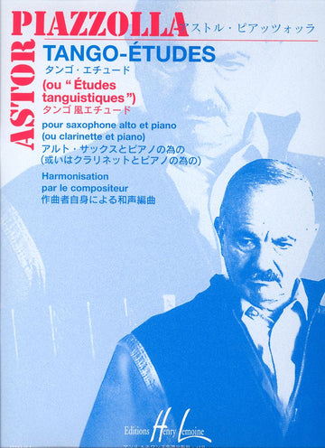 Piazzolla Astor - Tango - Etudes (6) - Saxophone Piano