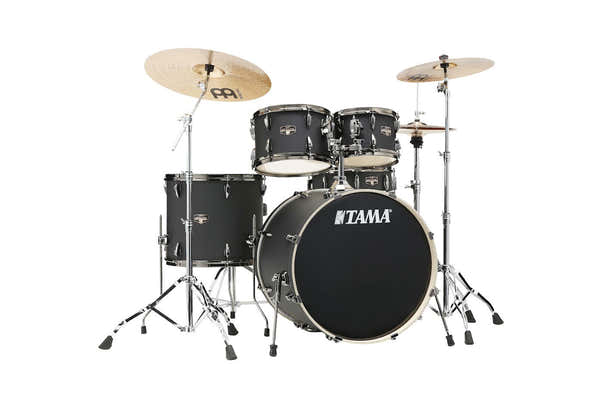 Tama IMPERIALSTAR STAGE 22 DRUM KIT BLACKED OUT BLACK