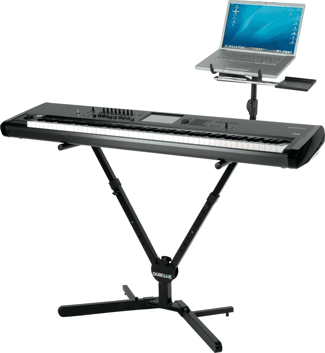Supporto per tastiera QLY40 Nero
