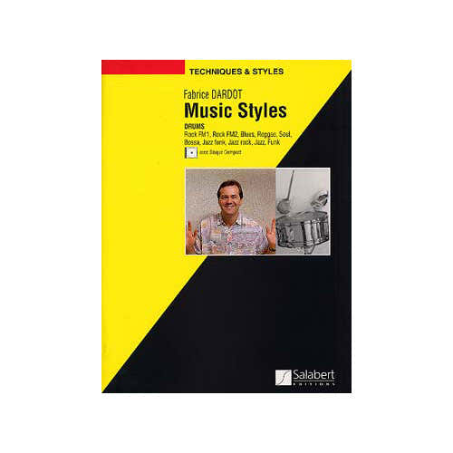 Dardot - Music Styles Drums + CD - Batteria