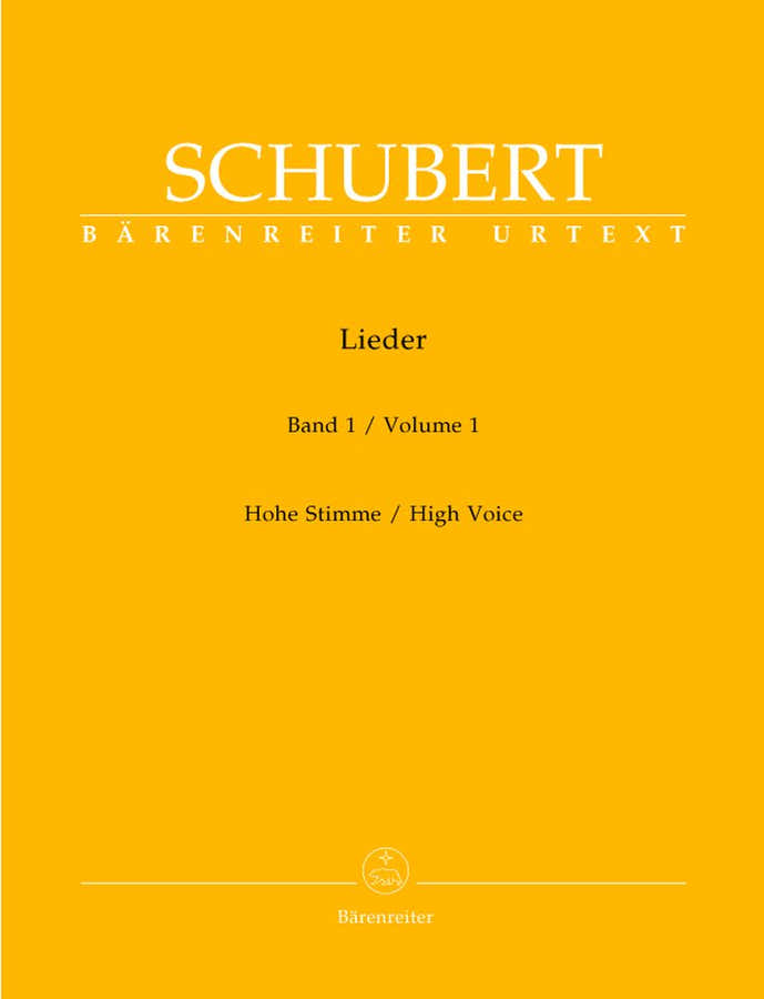 Schubert Franz - Lieder Vol.1 - Voce acuta Pianoforte