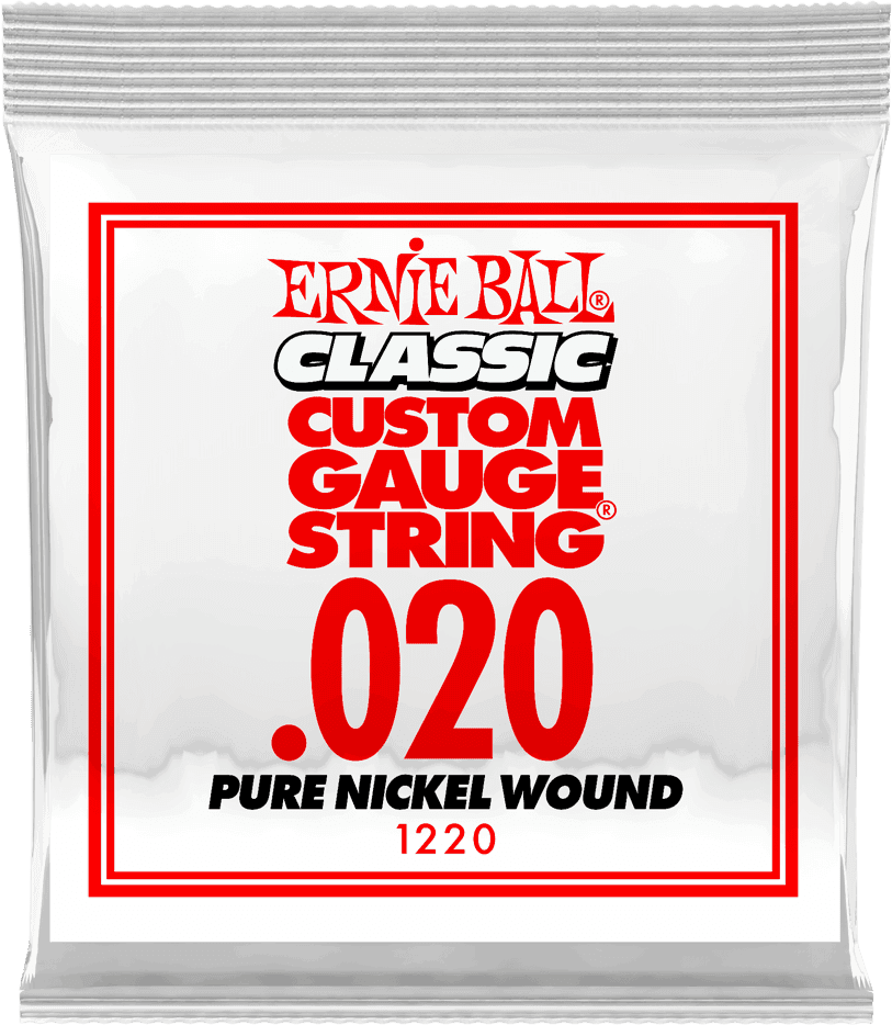 .020 CLASSIC PURE NICKEL WOUND ELECTRIC GUITAR STRINGS