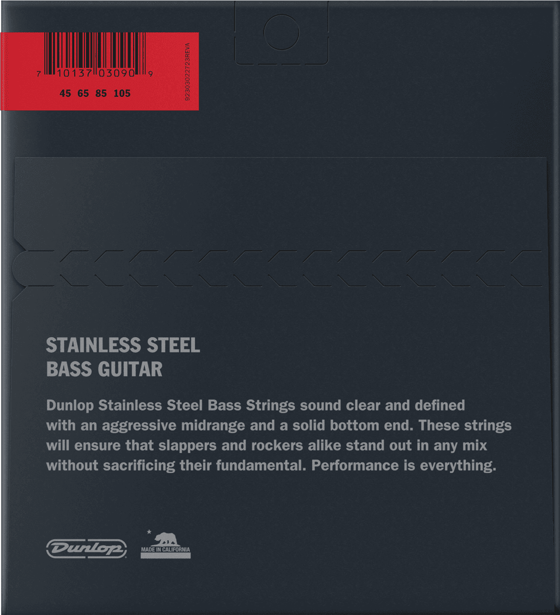STAINLESS STEEL BASS STRINGS MEDIUM