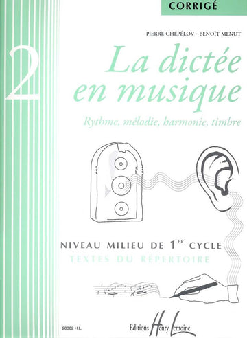 Chepelov P./ Menut B. - Dettato musicale Vol.2 - Soluzioni
