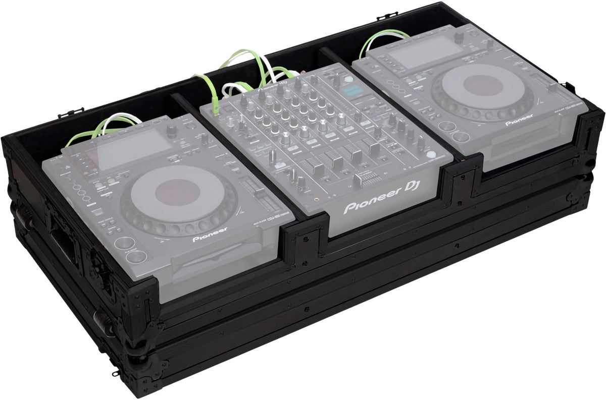 Flight Console DJ CDJ-2000NXS2 / DJM-900 Nero