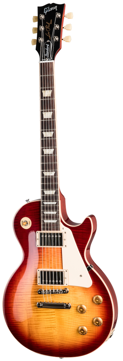 Gibson Electric Les Paul Standard 50s Tavola figurata Heritage Cherry Sunburst Original