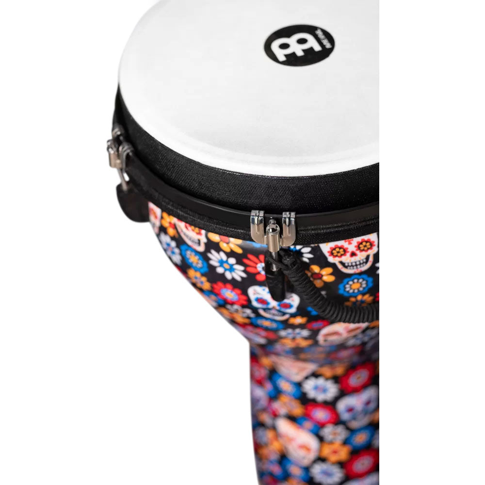 PERCUSSION 12" JUMBO DJEMBE DAY OF THE DEAD