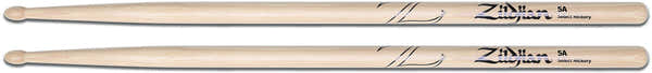 Zildjian HICKORY SERIES 5A WOOD TIP - 5AWN -