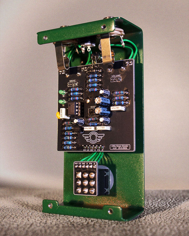 Little Green Wonder Hand Wired