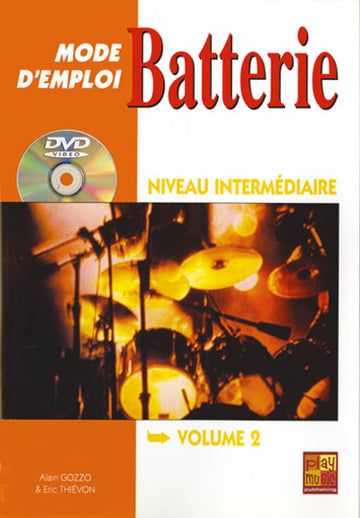 Thievon Eric - Batterie Mode D'emploi Intermediaire + DVD - Batterie