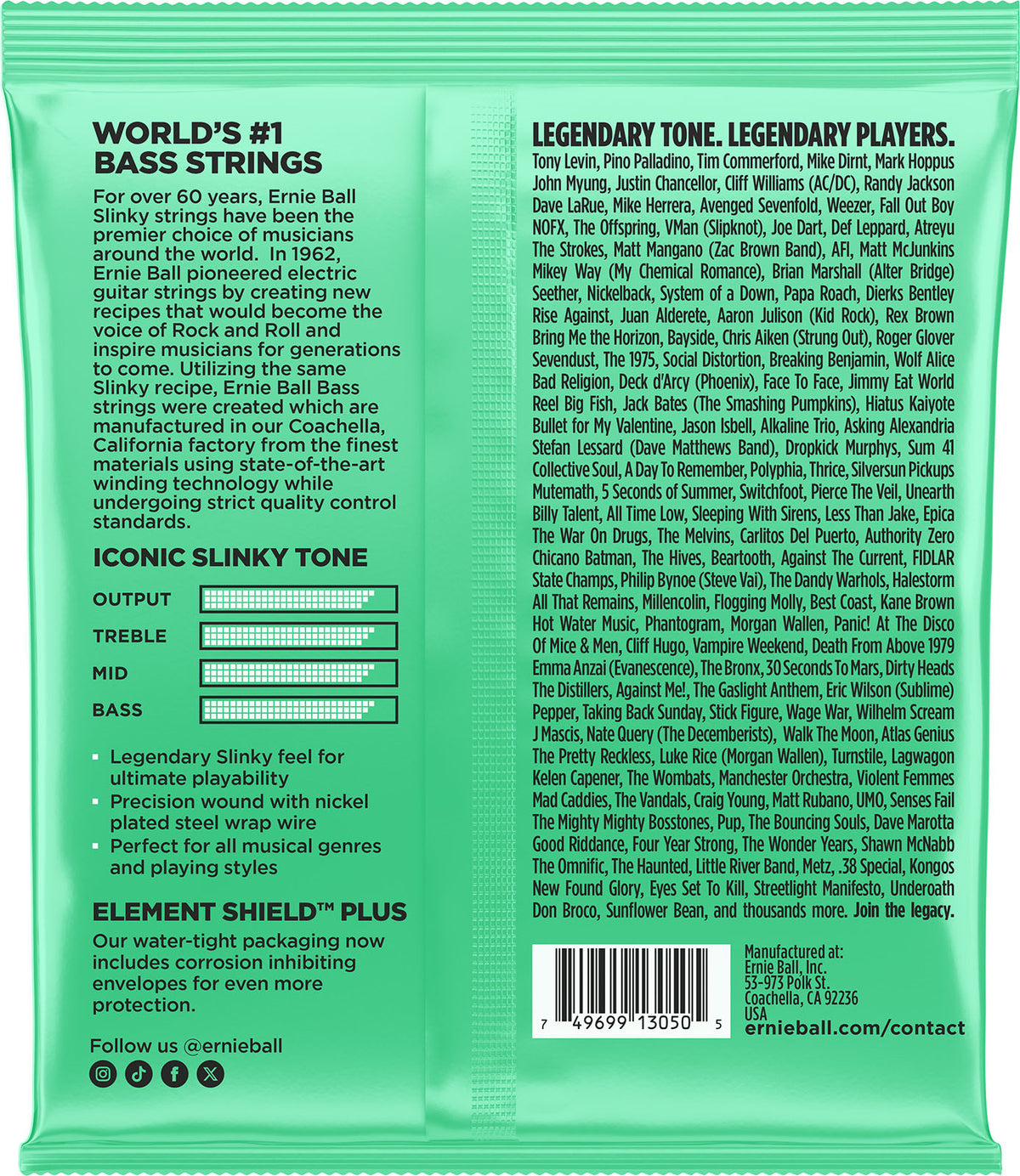 2822 Hyper Slinky Bass 40-130