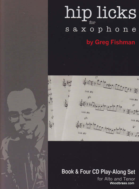 Fishman Greg - Hip Licks per sassofono - + 4 CDs