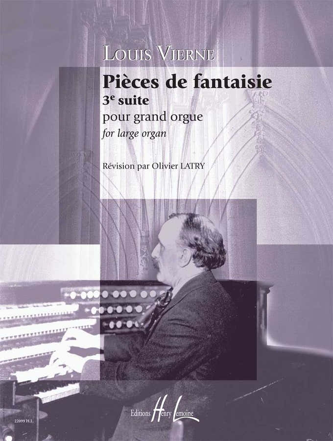 Vierne - Pièces De Fantaisie Op.54 (3) - Organo