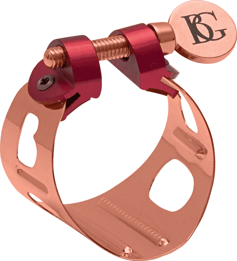 Legatura Duo Sassofono Soprano Placcata Oro Rosa