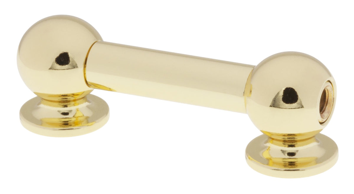 TL13D51-BR Blocchetto Tubolare 51mm Ottone A Doppio Tirante X1