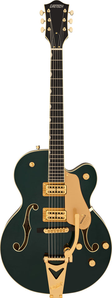 Synchromatic Nashville a corpo cavo Single-Cut con Bigsby EBO Verde Cadillac