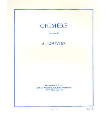 LOUVIER ALAIN - LOUVIER - CHIMERE