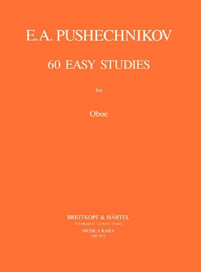 Pushechnikov I.f. - 60 Easy Studies - Oboe