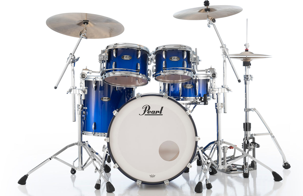 Masters Maple Stage 22 GYROLOCK-l Blu Cobalto Fade Metallico