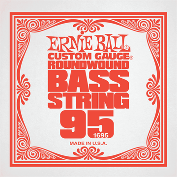 .095 NICKEL WOUND ELECTRIC BASS STRING SINGLE
