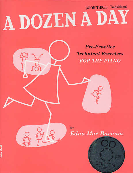 BURNAM EDNA-MAE - A DOZEN A DAY VOL. 3 + CD