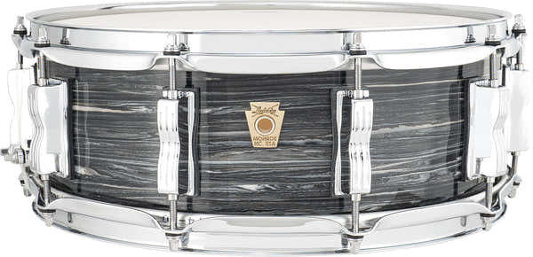 Ludwig Drums Ls401Xx1Q - 14 X 5" Classic Maple Oyster nero vintage