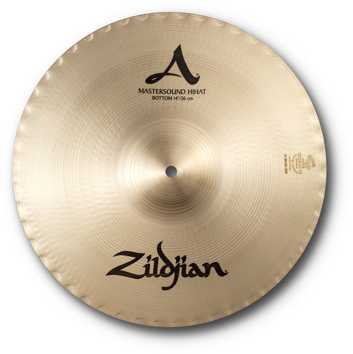 A ZILDJIAN 14" MASTERSOUND INFERIORE