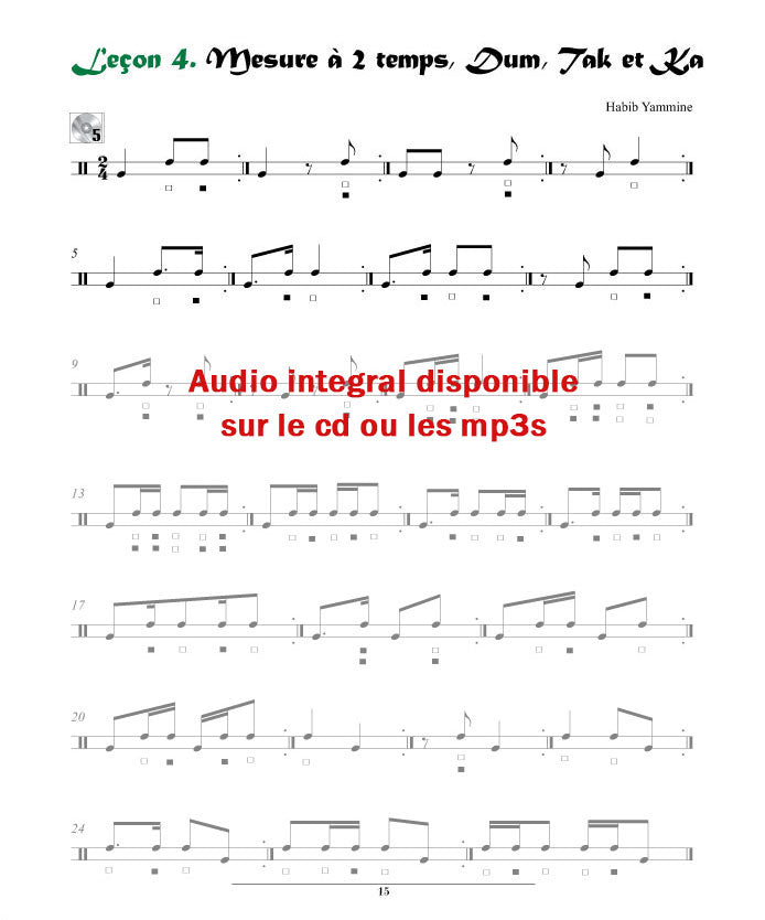 La Méthode De Darbouka - Yammine