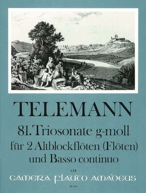 Telemann G.P. - Sonata a trio in Sol minore TWV 42:E11