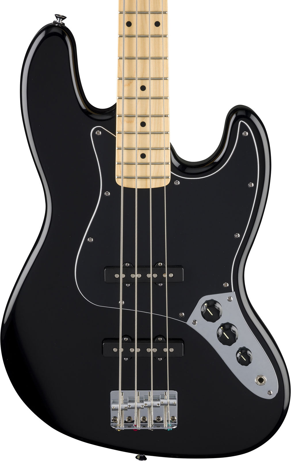 Standard Jazz Bass MN battipenna nera Black