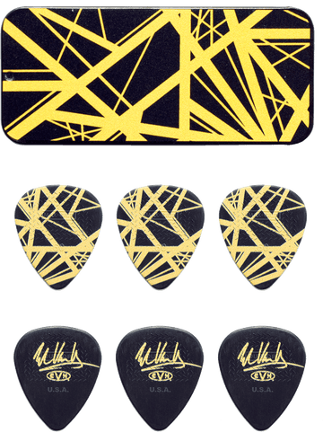6 x 0,60mm EVH Nero/Giallo Scatola