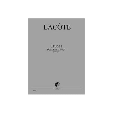 Lacote - Studi 2e quaderno - Organo