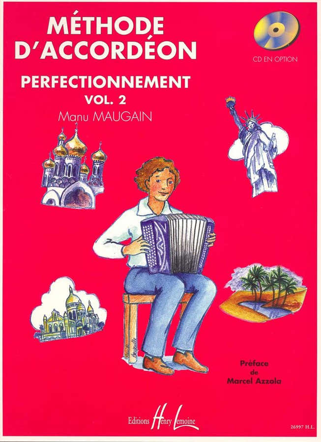 Maugain Manu - Metodo per fisarmonica Vol.2 - Fisarmonica