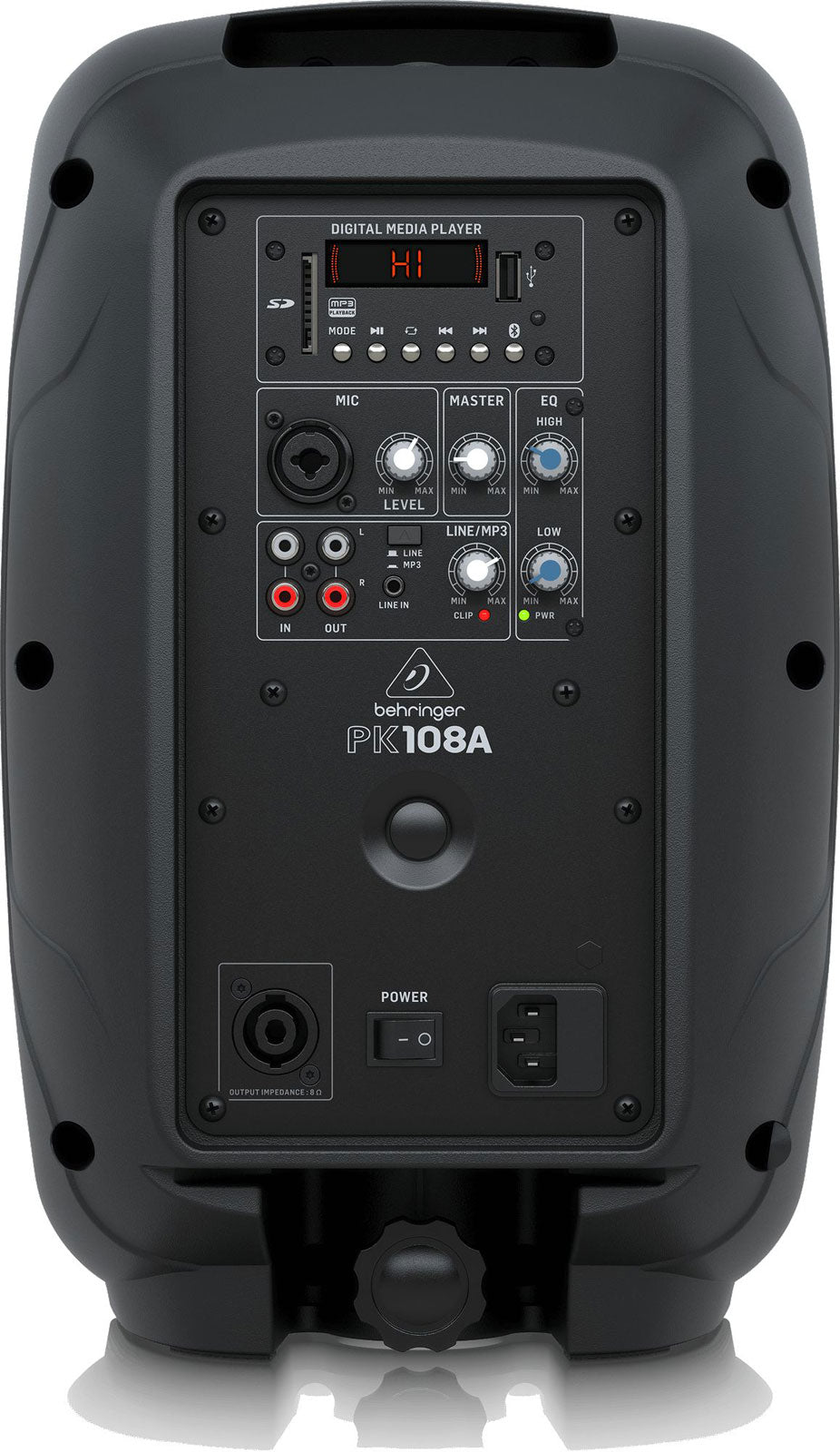 PK 108A - Cassa Amplificata 8 Pouces