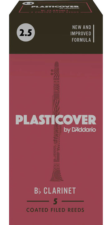 RICO PLASTICOVER BB CLARINET REEDS 2.5